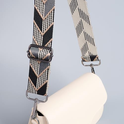 Image of chushui Silver Hardware Purse Strap,Replacement Crossbody Adjustable Shoulder Strap for Handbag Bag