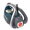 Tefal Ultragliss Plus FV6842 Fer à repasser à vapeur 2800 W Collecteur de calcaire amovible 50 g/min Sortie vapeur 260 g/mn Arrêt automatique Anti-rayures Turquoise/gris