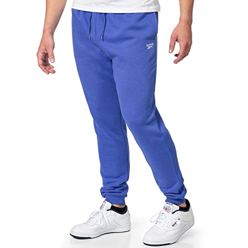 Reebok Identity Joggers : pantalon de survêtement sport en coton noir pour homme