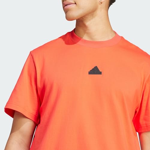 Adidas T-Shirt Brand Love IW3540 Arancione Loose Fit - 2