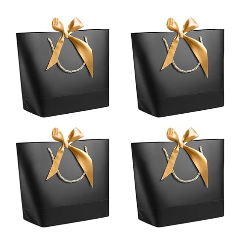 UltiUnison Gift Bags, 4 PCS Small Favor Bags with Handles an...