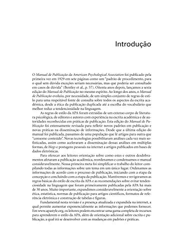 Manual de Publicação da APA