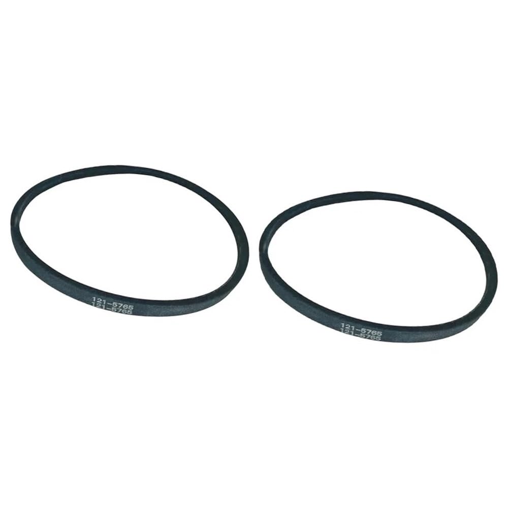 121-5765 2 uds Correas de transmisión aptas for cortacésped 20199 30 Herramientas de jardinería Piezas de Repuesto for energía de jardín