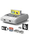 Indicador de estado LED funcional, ranura para tarjeta SD, cubierta lateral LAN y USB, conexiones HDMI y de audio mejoradas, ranura para tarjeta micro SD en el lateral.