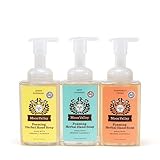 Moon Valley Herbal Foaming Hand Soap, Lemon Rosemary, Mint Lavender, Grapefruit Thyme Three Pack, Ve