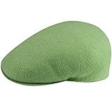 kangol 504 tropic ventair Visier an Krone angenäht Kangol 504 Schiebermütze aus Wolle - Grün - L