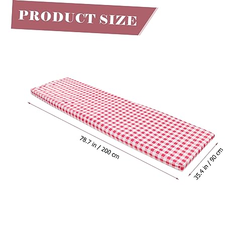 Nappe imperméable rectangulaire pliable et portable pour table de jardin - 8
