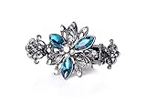  Unbekannt Haarschmuck Haarspange Hochzeit Braut Haargesteck Strass Türkis-Blau -