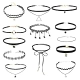 Polyvalent : Cet ensemble de colliers noirs rehausse instantanément n'importe quelle tenue, idéal pour la vie de tous les jours, les fêtes, les concerts, le cosplay, les rendez-vous et la plupart des autres occasions.