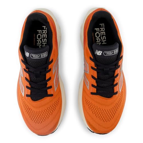 New Balance Men's Fresh Foam X 880 V14 Running Shoe, Infield Clay/Silver Metallic/Black, 7.5 N