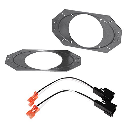 Dash Speaker Aftermarket Mounting Brackets W/harness For Sel