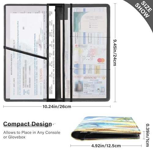 Organizador para coche 5x10 pulgadas miniatura 3