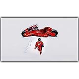 Cuadro sobre Lienzo Póster Póster De Lucha Rojo De Akira Decoración Clásica Popular para El Hogar Póster En Lienzo Imagen Impresa Decoración De Pared para Sala De Estar