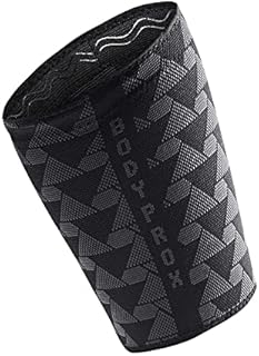 Thigh Compression Sleeve(1 Pair), Adjustable Hamstring Compression Sleeve for Men and Women (M)