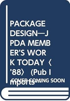 Paperback Package Design Jpda Members Work Today '88 (Pub Imports from Japan) Book