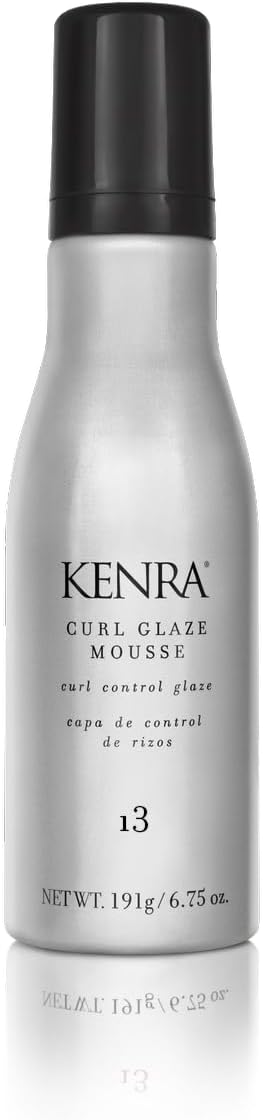 Kenra Curl Glaze Mousse 13 | Curl Control Glaze | Provides Frizz Control & Humidity Resistance | All Hair Types