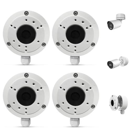 Boîte de jonction en aluminium pour caméra HIK Bullet étanche IP66 support avec gestion de câble