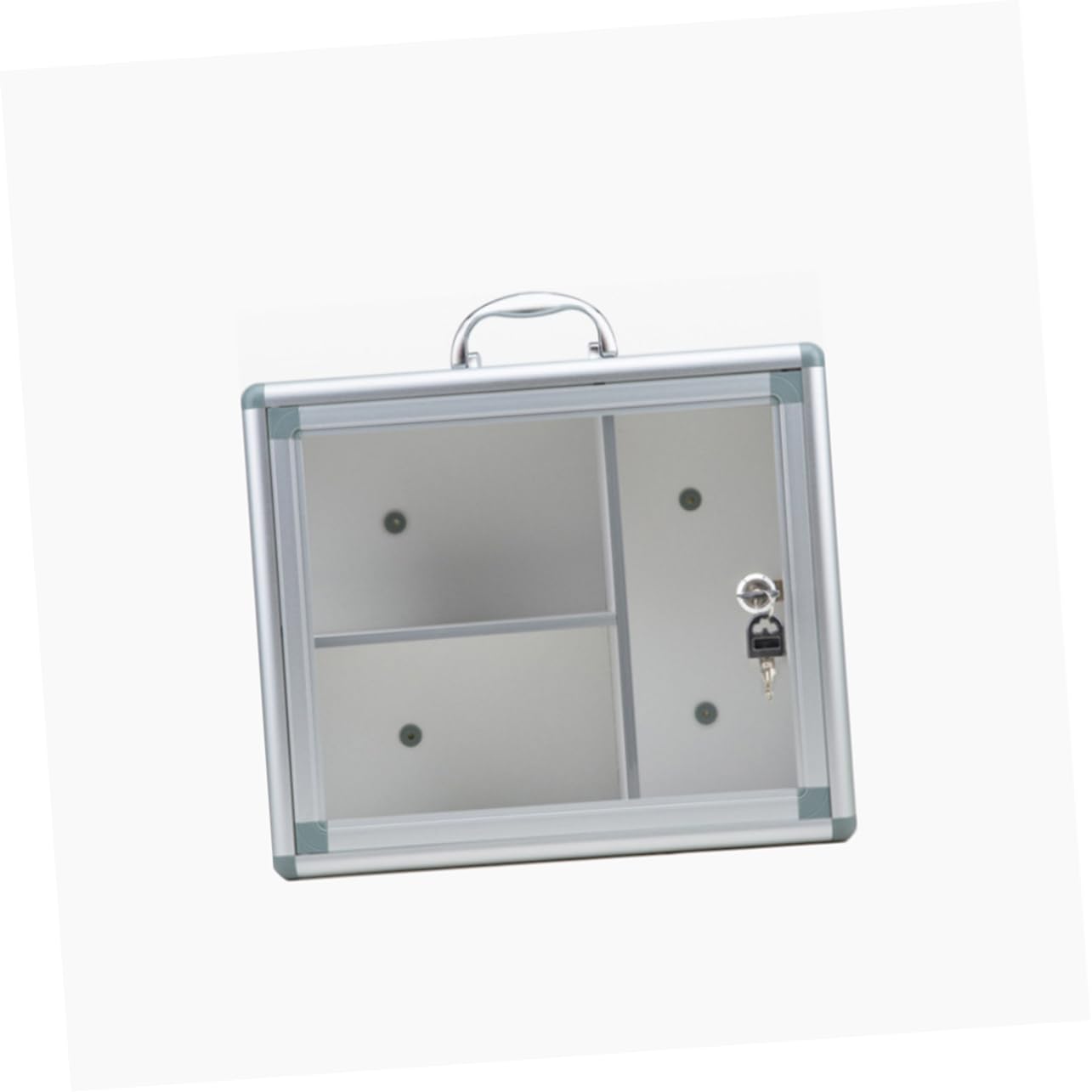 minkissy Botiquín De Caja De Emergencia Almacenamiento Aleación De Aluminio Asa