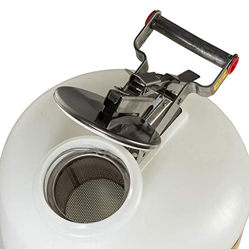 Image of Justrite 12751 2 Gallon Capacity, 12.00 inch O.D x 14.75 inch H Size Laboratory Cans for Corrosives