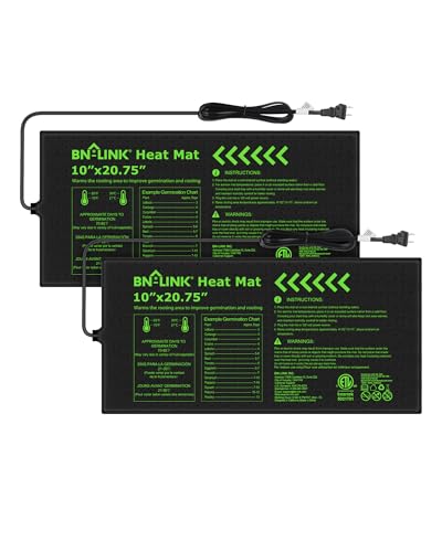 BN-LINK Durable Seedling Heat Mat for Seed Starting 10