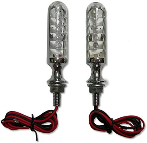 Chrome Billet LED Motorcycle Turn Signals Pair for Yamaha YZF R1,R125