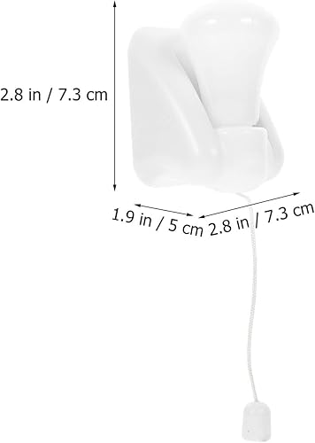 Miniatura 3 de DOITOOL Bombilla LED de alambre portátil, lámpara de gabinete pequeña, luz nocturna, funciona con pilas, luz nocturna autoadhesiva para montaje en