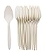 GreenWorks 5.8" Plant Starch Disposable Cutlery Spoons,1000 Count Cornstarch Bio-Based Spoons 1