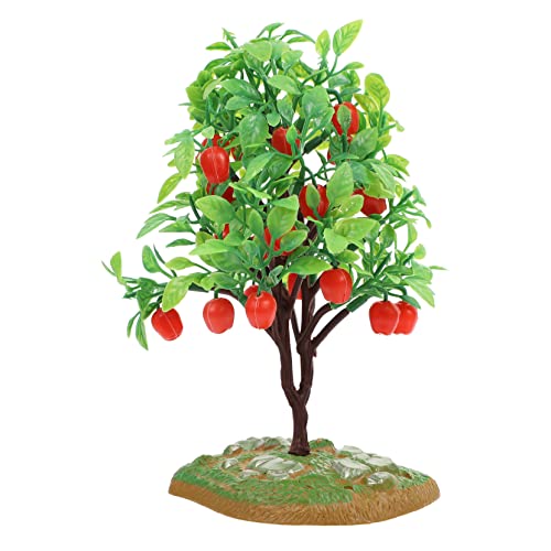 LIFKOME 木 模型 家 装飾 家 置物 彫像 装飾 2本 木 形 置物 ジオラマ 模型 実 木 装飾 庭 置物 木 形 飾る 小 庭 装飾 カクタス