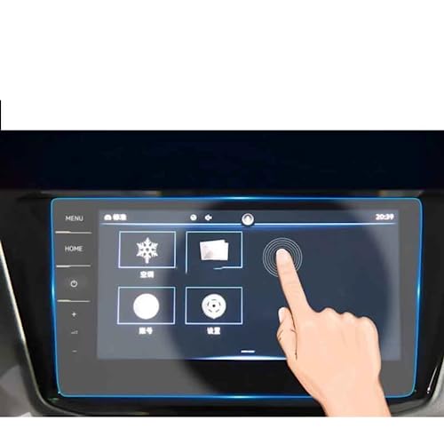 Protecteur d'écran de navigation GPS pour VW Tiguan II Allspace Discover Pro 2020 verre trempé 9.2"
