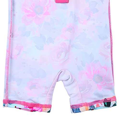 Image of XFGIRLS Baby /Toddler Girls Swimsuit Long Sleeve One-Piece Bathing Suit Rash Guard