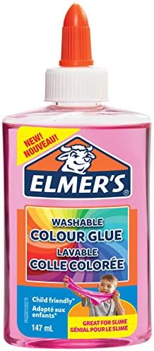 Elmer's Colour Slime Kit | Slime Supplies Include Translucent Colour PVA Glue | Assorted Colours | With Magical Liquid Slime Activator | 4 Piece Slime Making Set