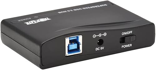 Miniatura 6 de Tripp Lite Mini Hub USB-A de 4 puertos - USB 3.2 Gen 1, hasta 5 Gigabits por segundo, Plug and Play no necesita software, adaptadores de enchufe