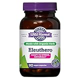 Oregon's Wild Harvest Eleuthero Organic Capsules | Adapt to Stress Naturally, 90 Count