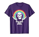 Social Media Was A Mistake Skeleton Design T-Shirt