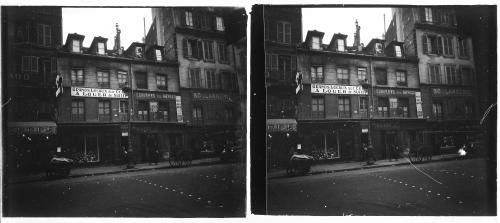 Photography Poster - 46 et 44 rue du Faubourg-Saint-Martin, 10�me arrondissement, Paris, 24"x11.5", Gloss finish