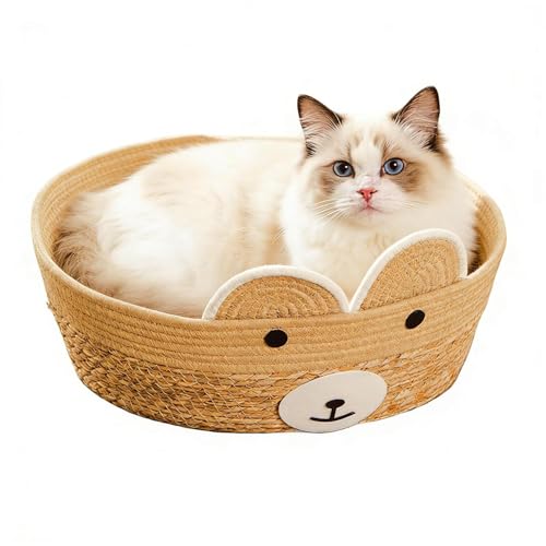 Abri tissé à la main pour chaton, un cocon de douceur - 2