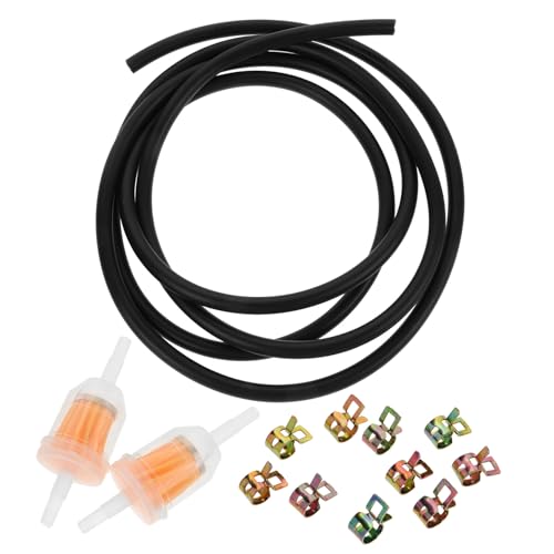 Kit de manguera de filtro para moto scooter motor pequeño y abrazaderas de paso