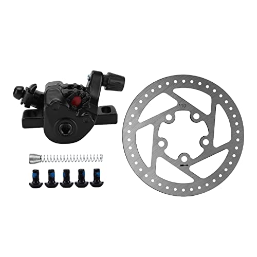 Otufan Kit de Freno de Rueda de Disco, Ajuste de Scooter eléctrico de Rotor de Disco de 110 mm para Patinete eléctrico XIAOMI Mijia M365/Pro