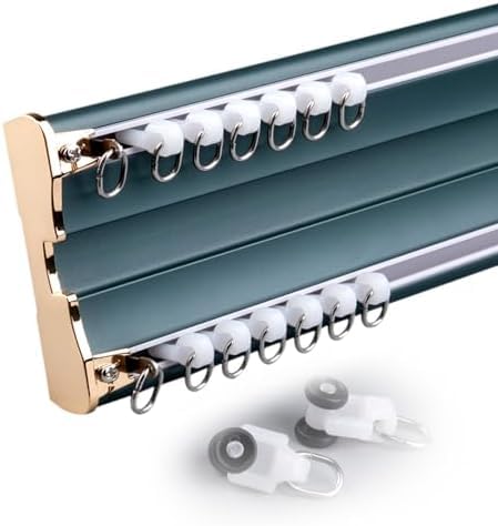 Rails pour rideaux doubles fixation plafond aménagement bureau et hôpital