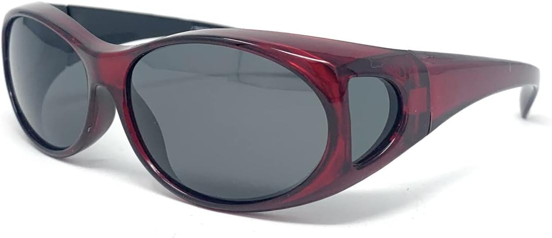 The Overstock Polarized Fit Over Sunglasses, OTG Wear Over Eyeglasses