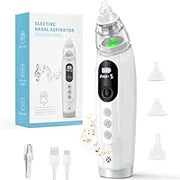 Yeerain Nasensauger Baby, Nasensauger Baby Staubsauger Mit 3 GrößEn Silikon Tipps