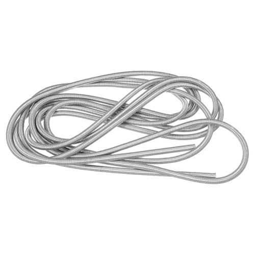 LOORGVEL Protector de Línea de Freno de Coche de 4 Metros, Tubo de 3/16 Pulgadas, Manguera de Acero Inoxidable Resistente para Sistema de Frenos Automotriz, Accesorio Profesional
