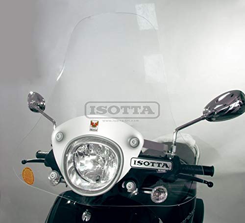 E106+A149 Windschutzscheibe ISOTTO KOMPATIBEL MIT Aprilia SCARABEO 125 Light 2007 2012
