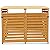 Hanover Outdoor Storage Shed, 4.9 ft. x 4 ft., Wooden Outdoor Shed for Trash and Recyclables with Locking Latch and Waterproof Roof, Durable Trash Sheds for Backyard, Patio, or Lawn
