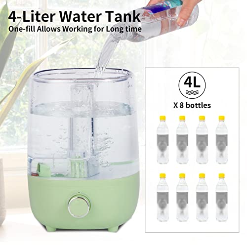 Reptile Humidifiers Mister, Reptile Fogger Terrarium Machine with Adjustable Humidifier Hoses/Tubes, 4L Large Top-Filled… - Image 4