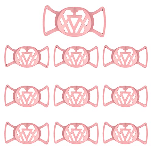 �}�X�N�t���[�� �Y���Ȃ� �����Ȃ� 10�Z�b�g �}�X�N�u���P�b�g �q���p �b���₷�� �����΍� �����΍� ����h�~ �M�y�� �}�X�N�p ���� 3D �⏕�� �C���i�[ �s���N