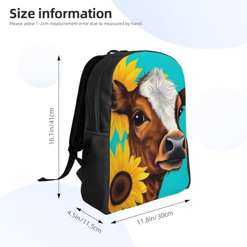 Backpack Travel Backpack For Women Men Cow Backpack Casual For Travel And Camp4