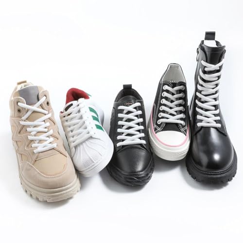 VSUDO Oval Shoe Laces for Sneakers, Basketball Shoelaces, Running Sport Shoestrings or Athletic Shoe Strings4