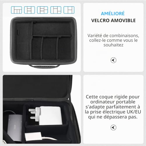 Smatree A360 coffret de rangement pour éviter les rayures d'objectifs - 3
