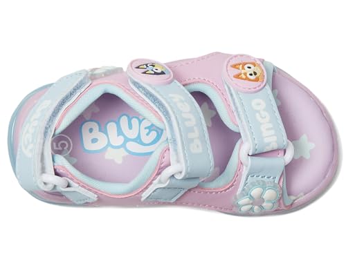 Ground Up Girl's Bluey and Bingo Light Up Sandals (Toddler/Little Kids)2